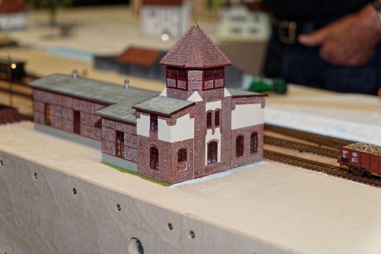 Gebäude am Gerstetter Bahnhof