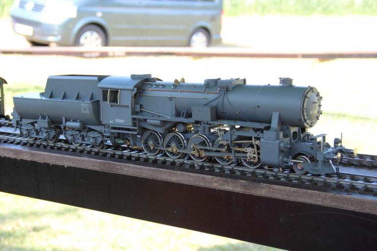 Aster BR 52 auf der Strecke