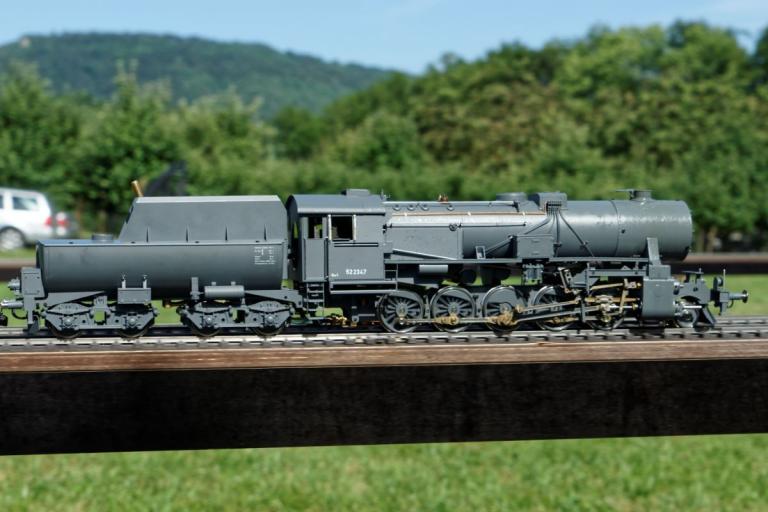 Aster BR 52 auf der Strecke