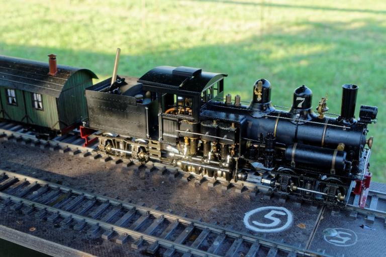 Waldbahn Shay Echtdampf